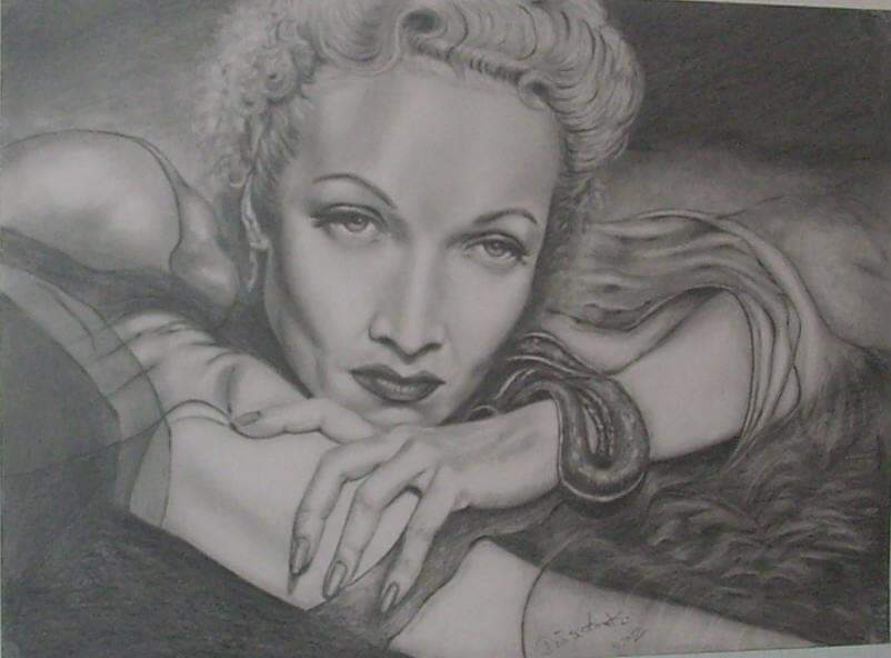 Portrait Bleistiftzeichnung